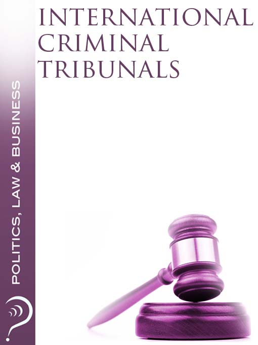 Title details for International Criminal Tribunals by iMinds - Available